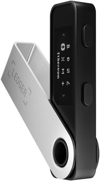 Ledger Nano S Plus Crypto Hardware Wallet (Matte-Black) - Safeguard Your Crypto, NFTs and Tokens