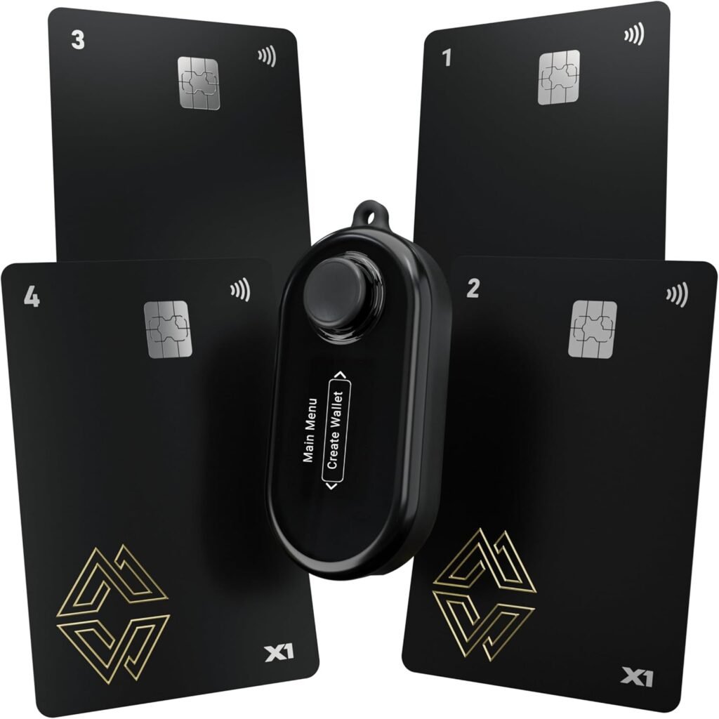 X1: Premier Hardware Wallet for Secure Storage of BTC, Crypto, NFTs | Audited, Opensource, Cold Wallet | Decentralized Private Key Storage