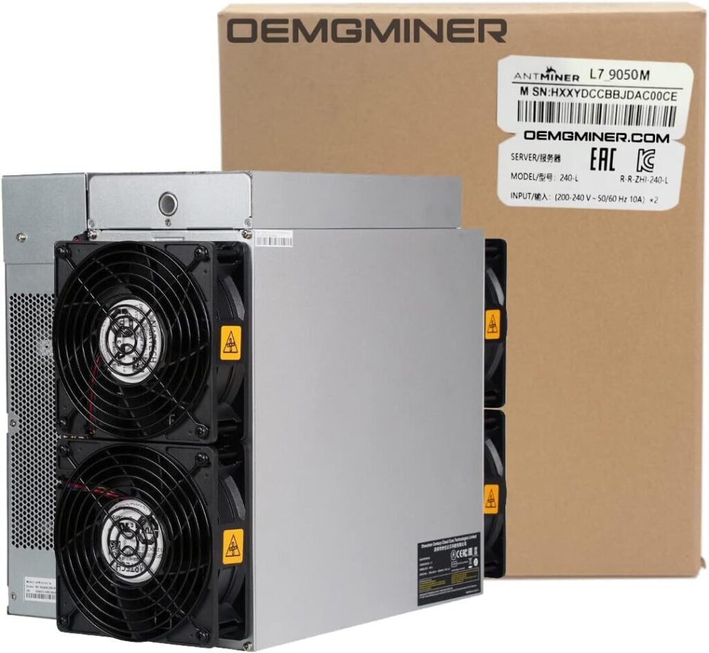 PreOrder New Bitmain Antminer L7 9050M Doge Coin  Litecoin LTC Coin Asic Miner Crypto Mining Machine Bulit-in PSU Ship by July 3rd by OEMGMINER